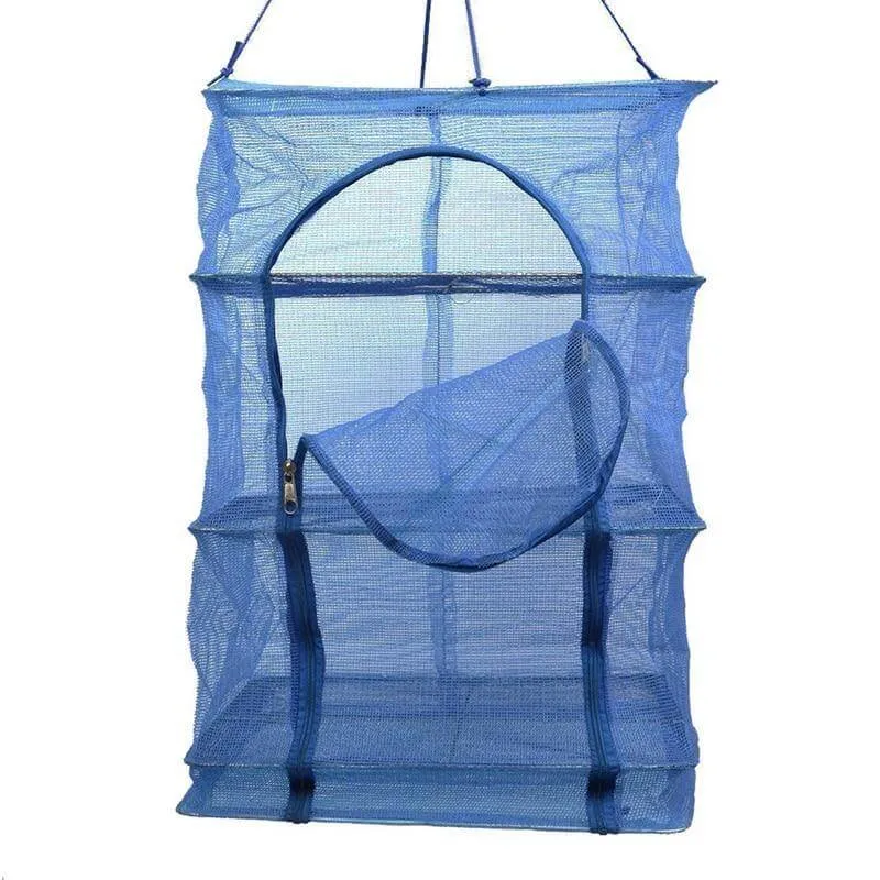 Foldable Multi-Layer Outdoor Fishing Net Rack