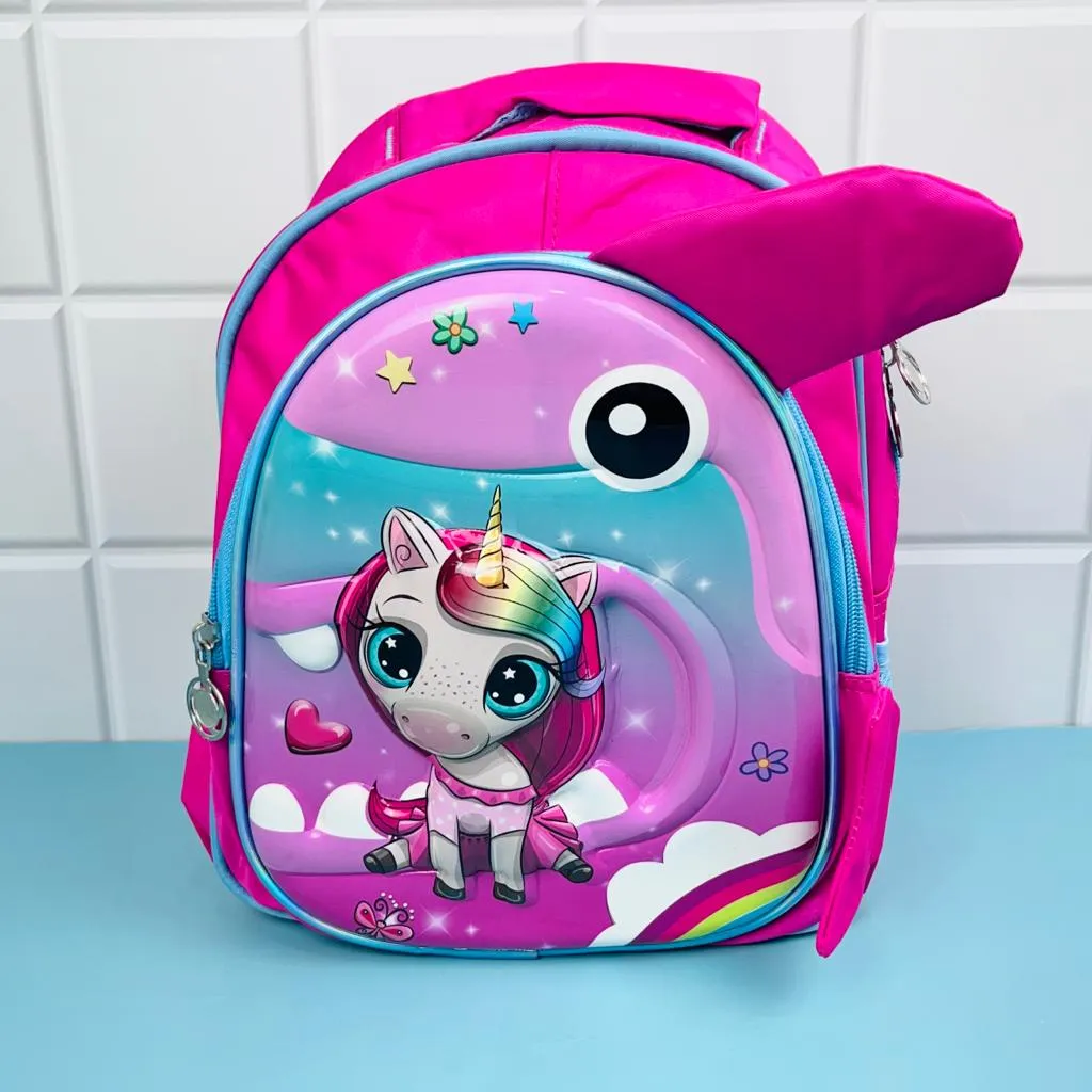 Frozen/ Unicorn 3D 2-Compartment Kids Backpack