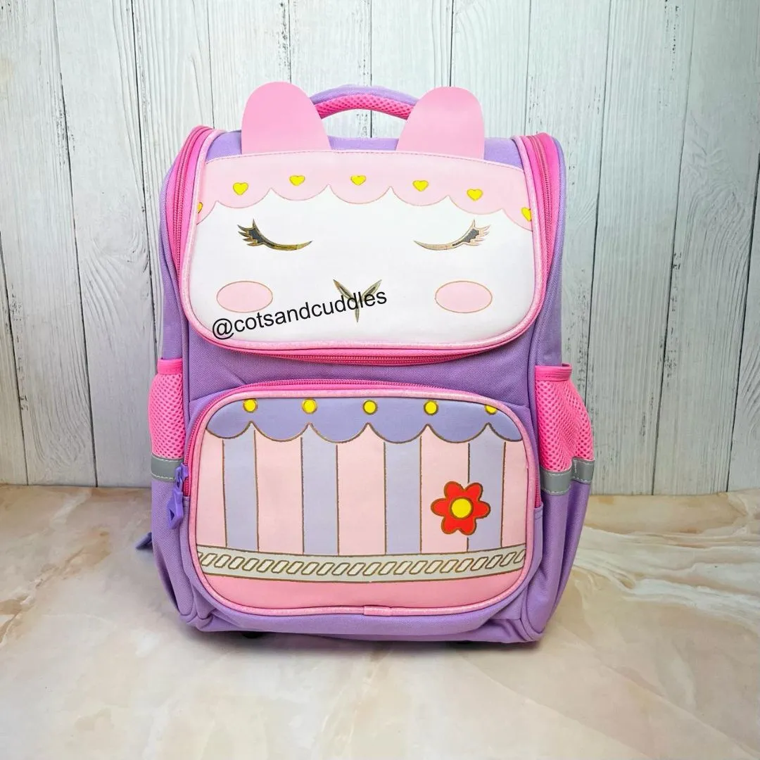 Fully Open Design Kindergarten Backpack for Kids