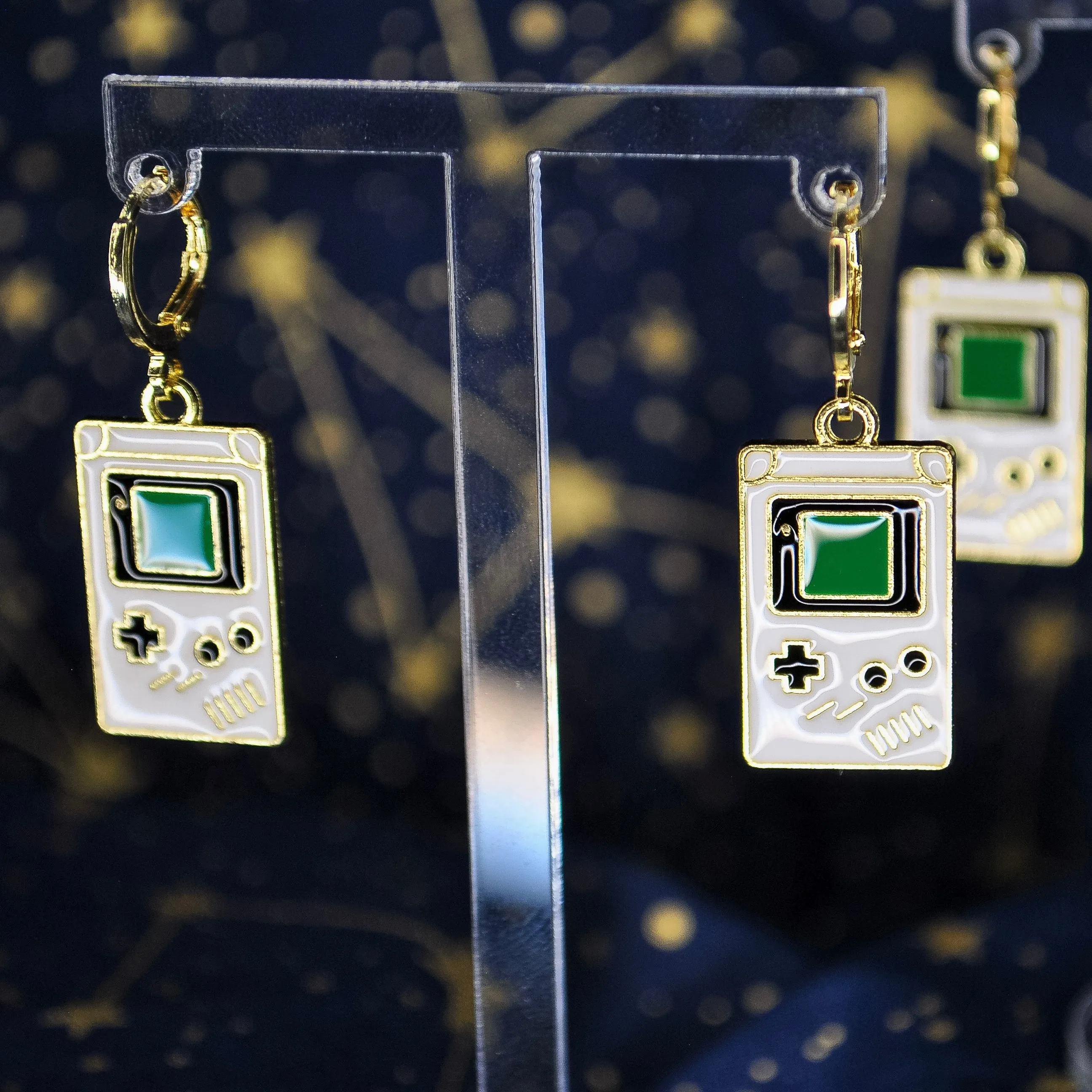 Game Console Enamel Charm Huggies