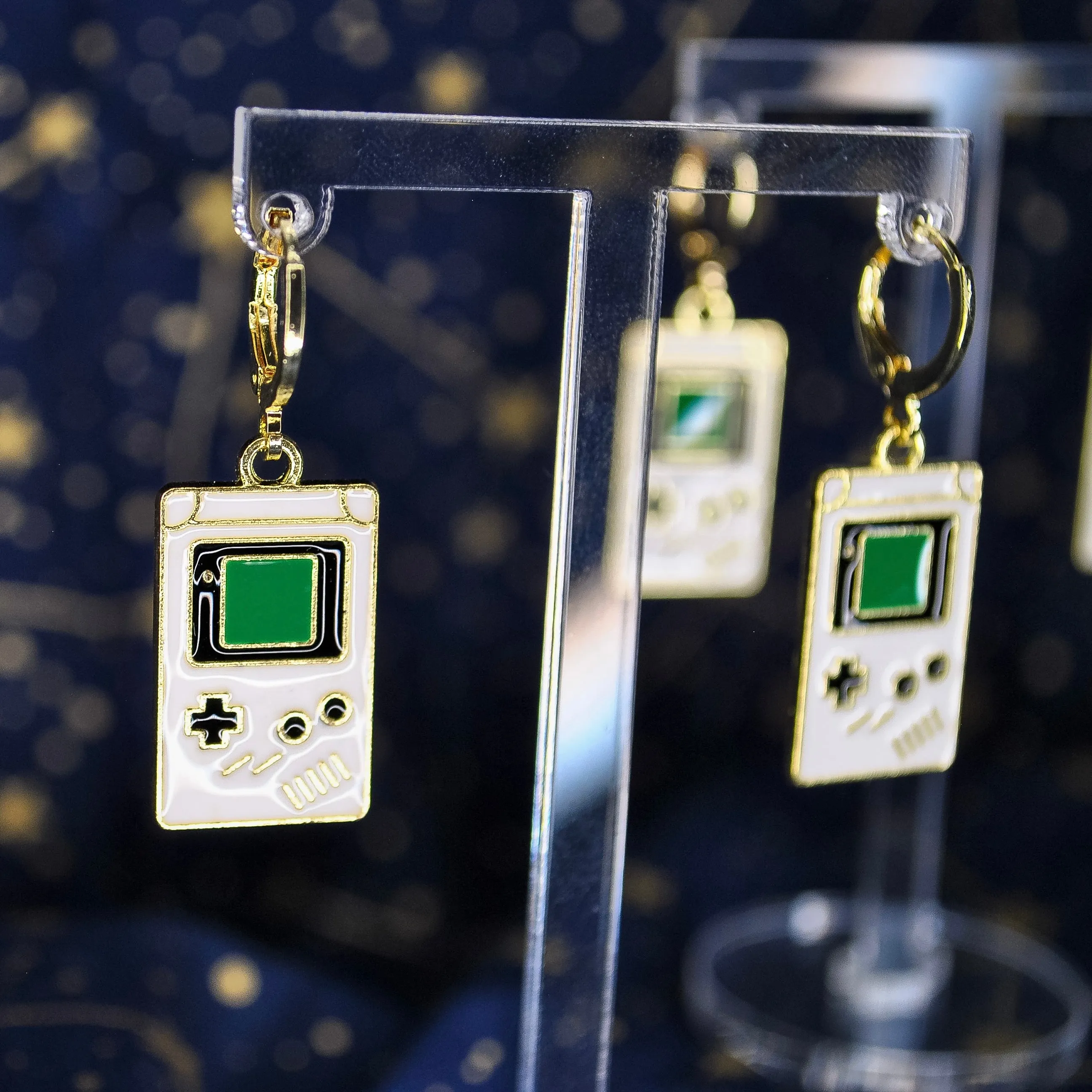 Game Console Enamel Charm Huggies