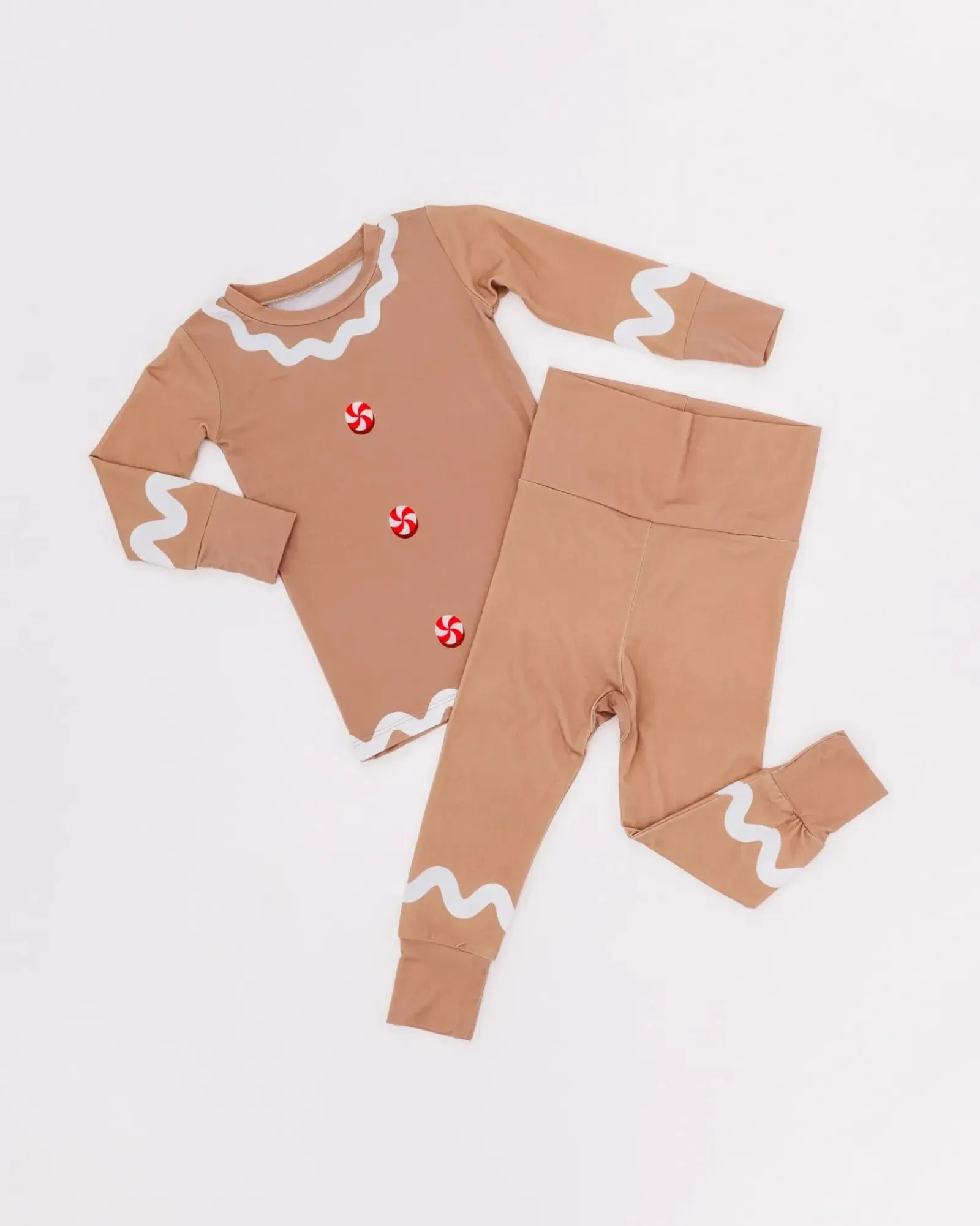 Gingerbread Bamboo Pajama Set