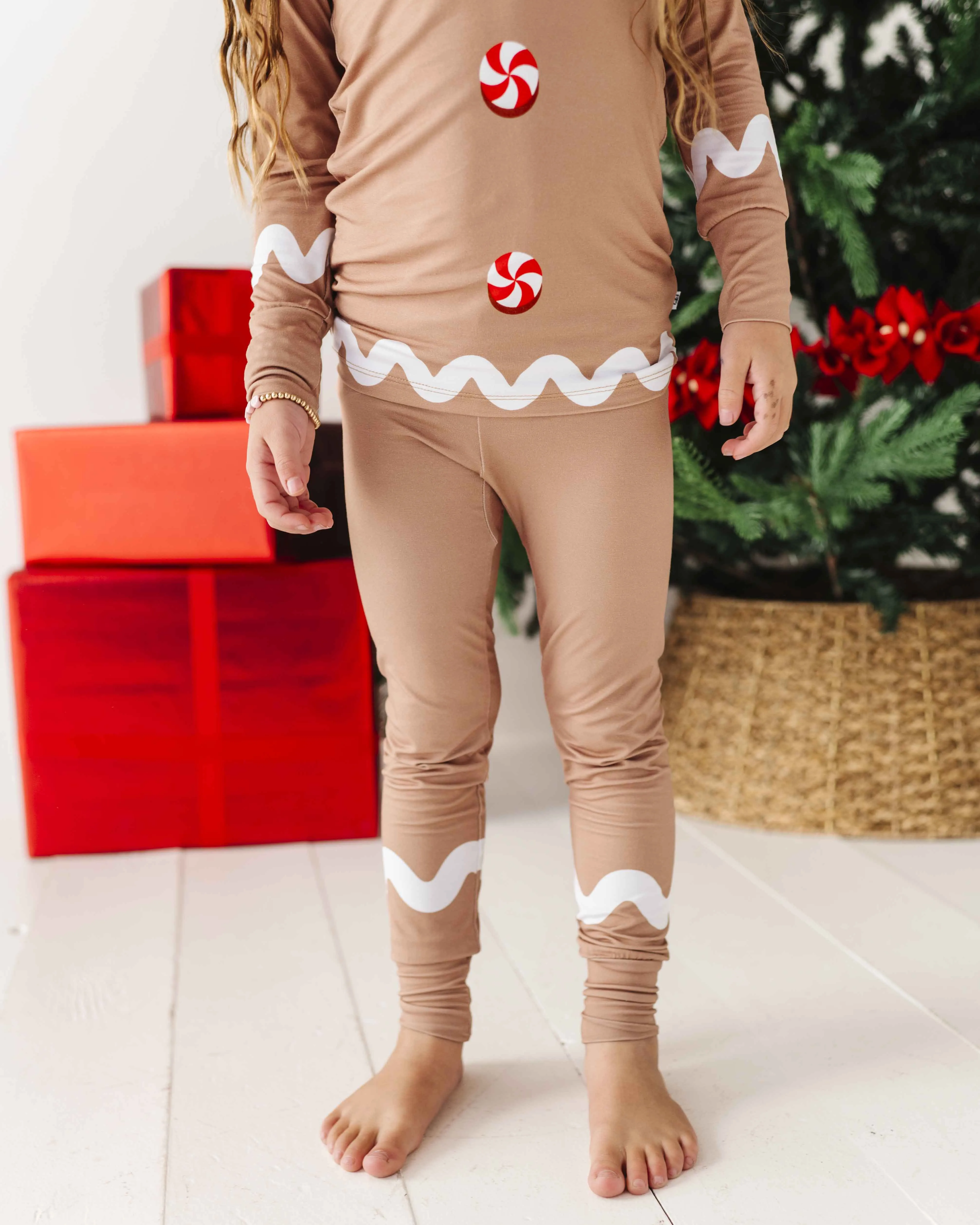 Gingerbread Bamboo Pajama Set