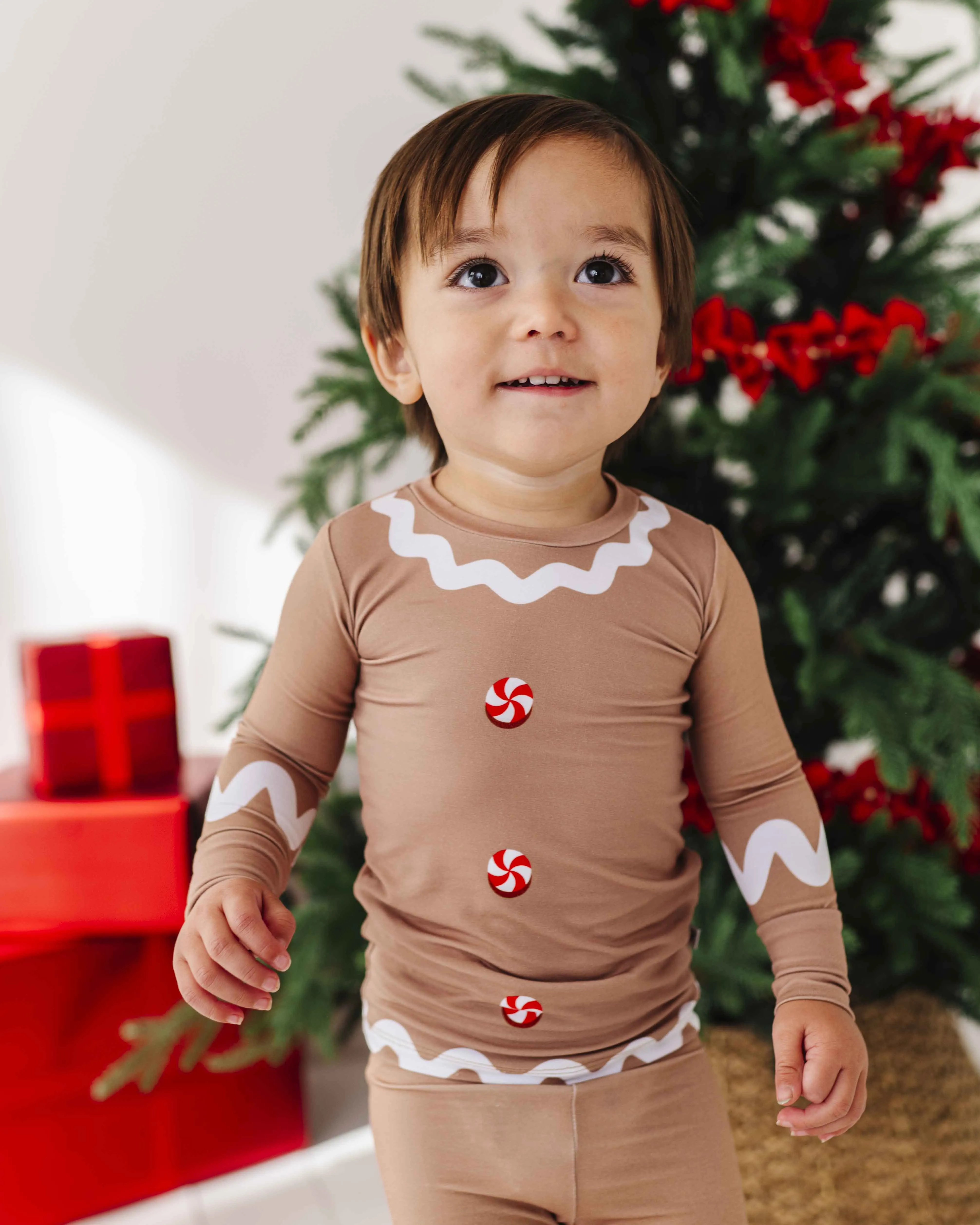 Gingerbread Bamboo Pajama Set