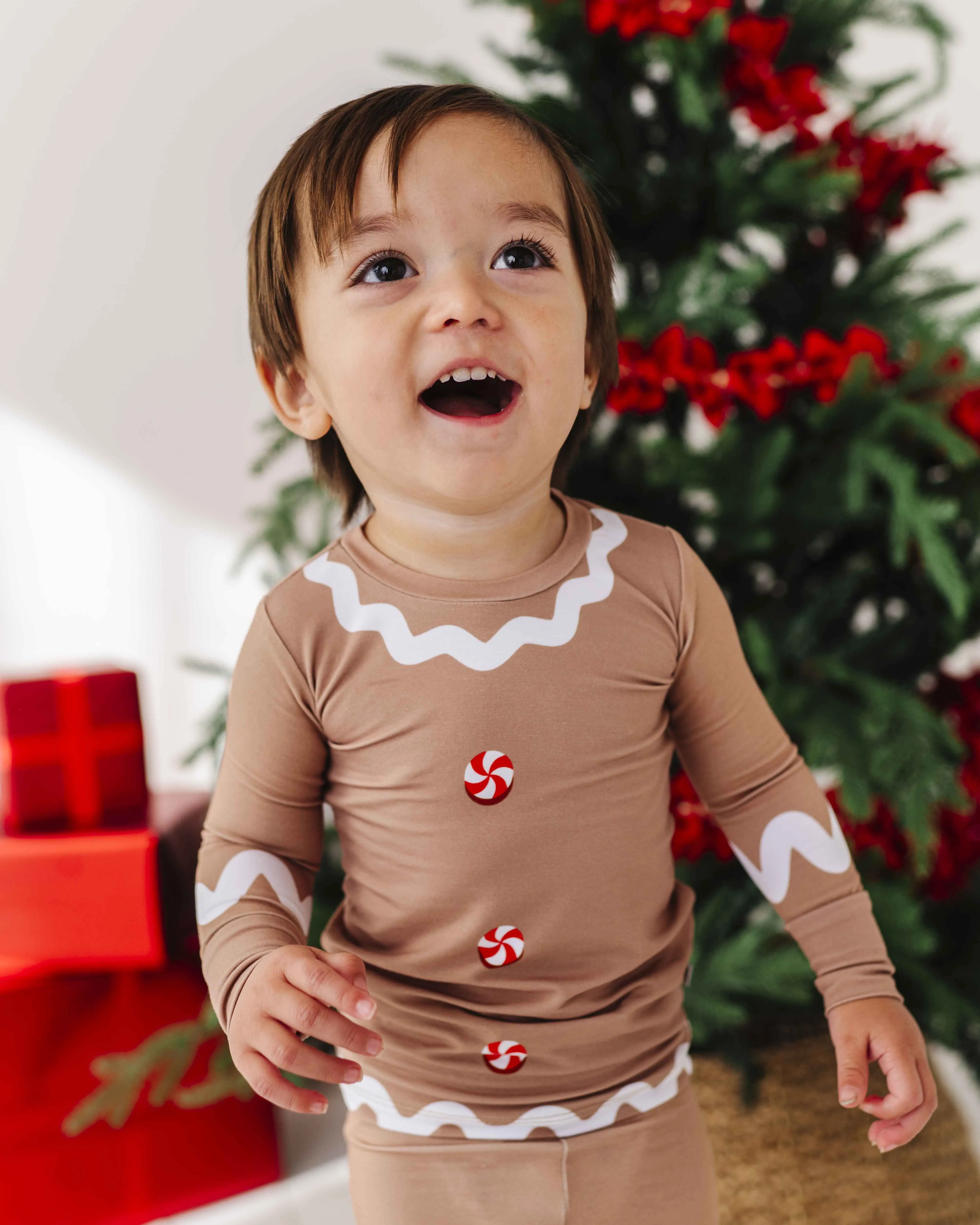 Gingerbread Bamboo Pajama Set