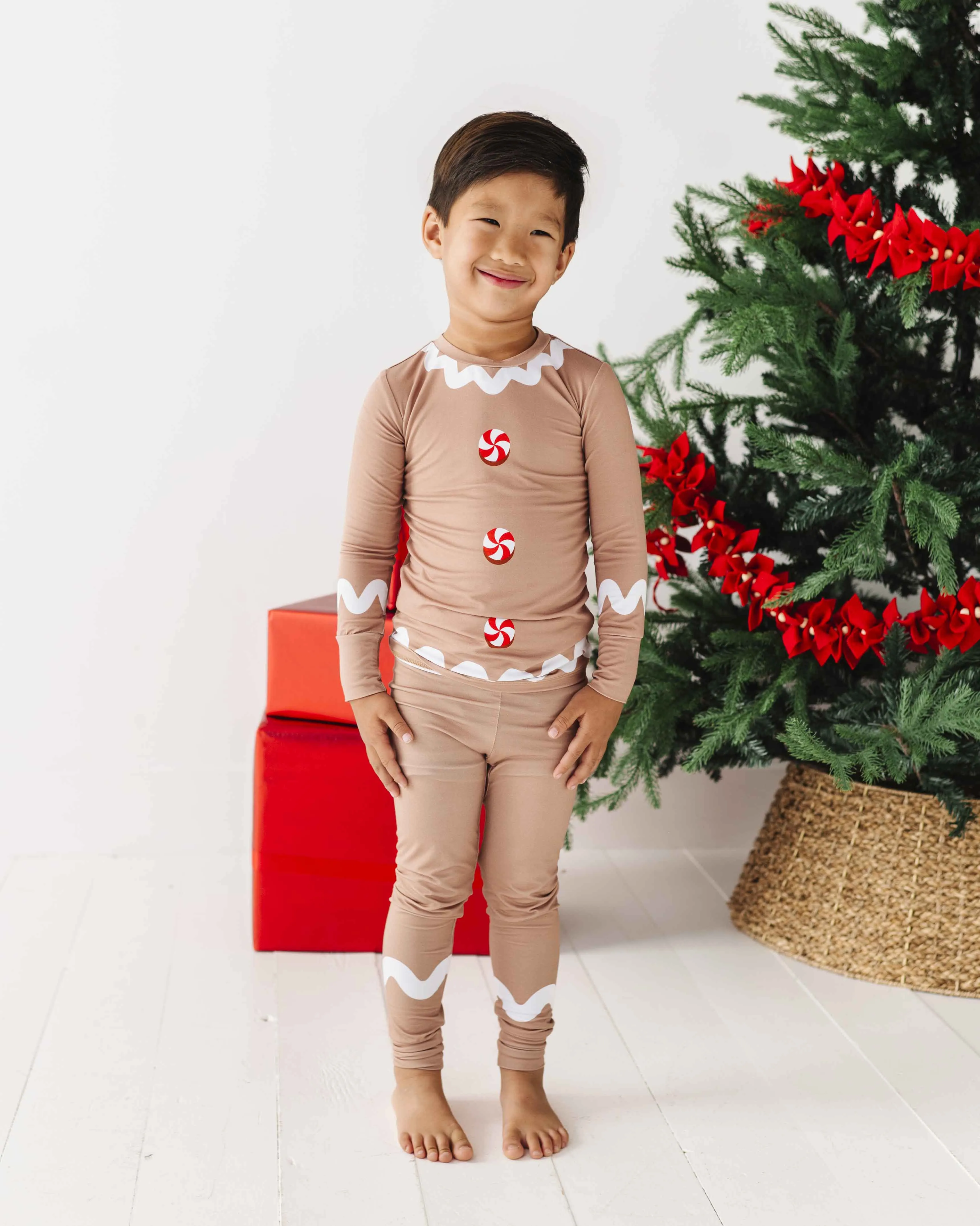 Gingerbread Bamboo Pajama Set