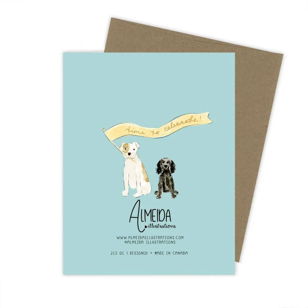 Greeting Card - Wishing you a Happy Birthday Dog Lover