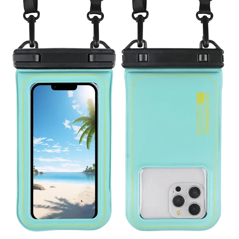 HAISSKY High Quality Waterproof Phone Pouch with Floating Design up to 7.9"