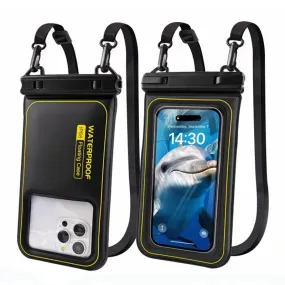 HAISSKY High Quality Waterproof Phone Pouch with Floating Design up to 7.9"