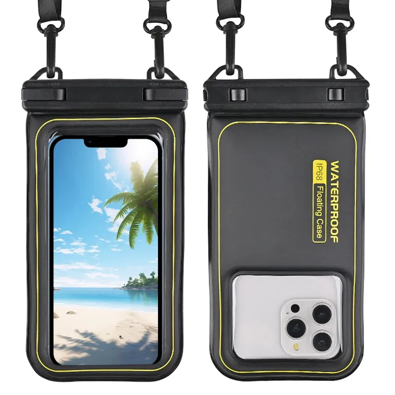 HAISSKY High Quality Waterproof Phone Pouch with Floating Design up to 7.9"