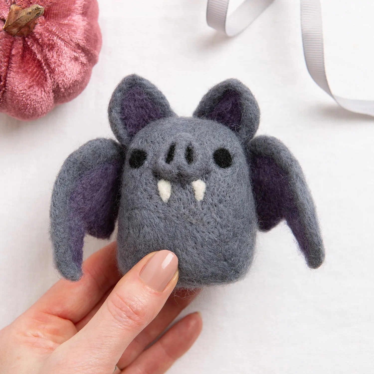 Halloween Bat Needle Felting Kit