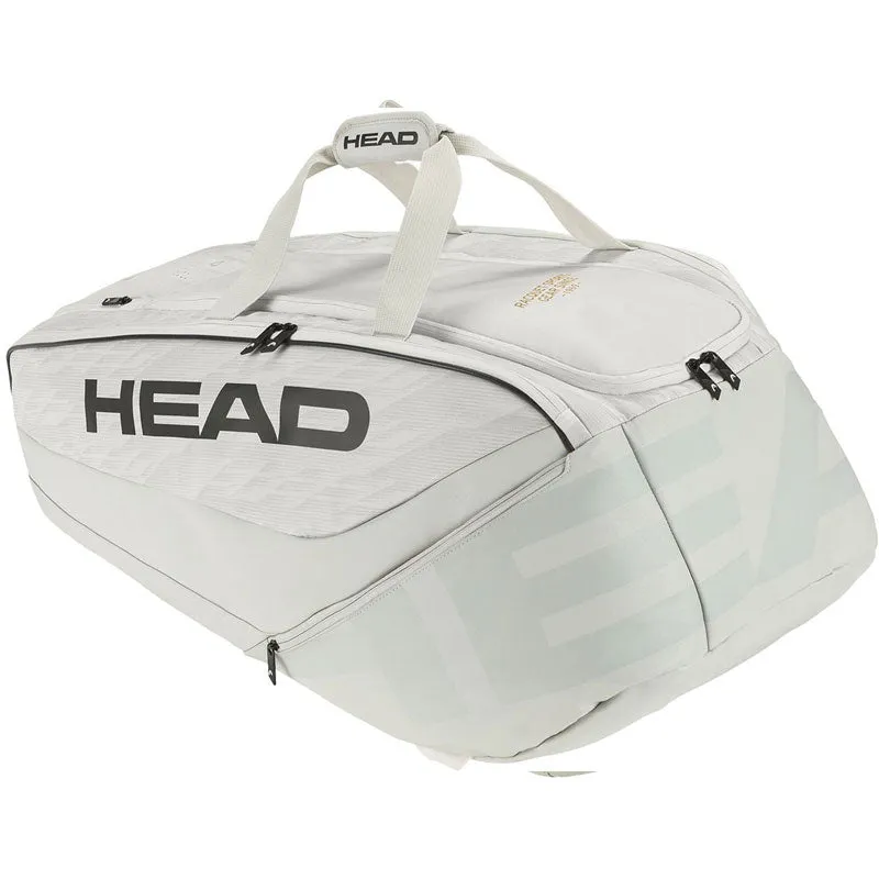 Head Pro X Racquet XL Tennis Bag Off White Black