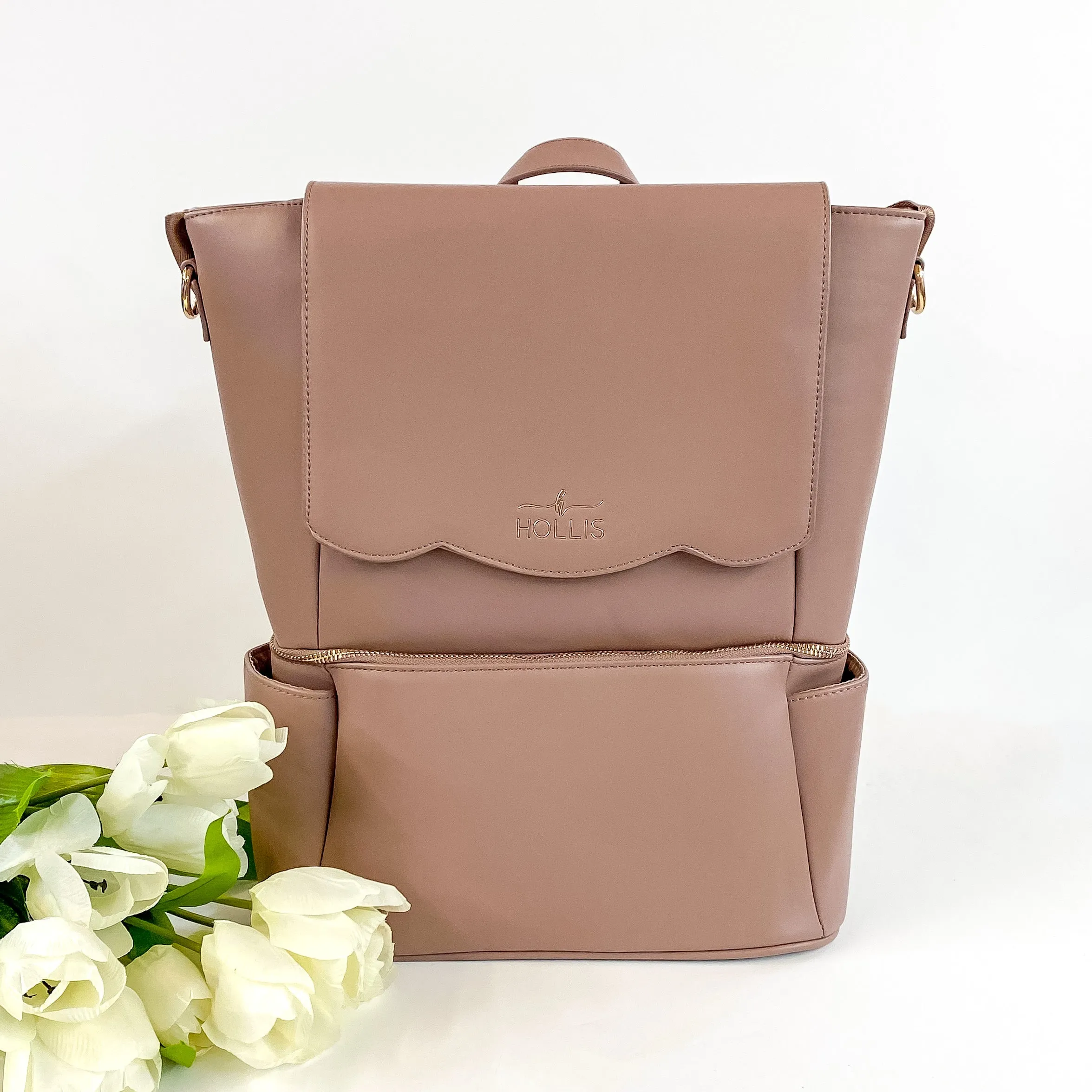 Hollis | Diaper Bag in Mocha