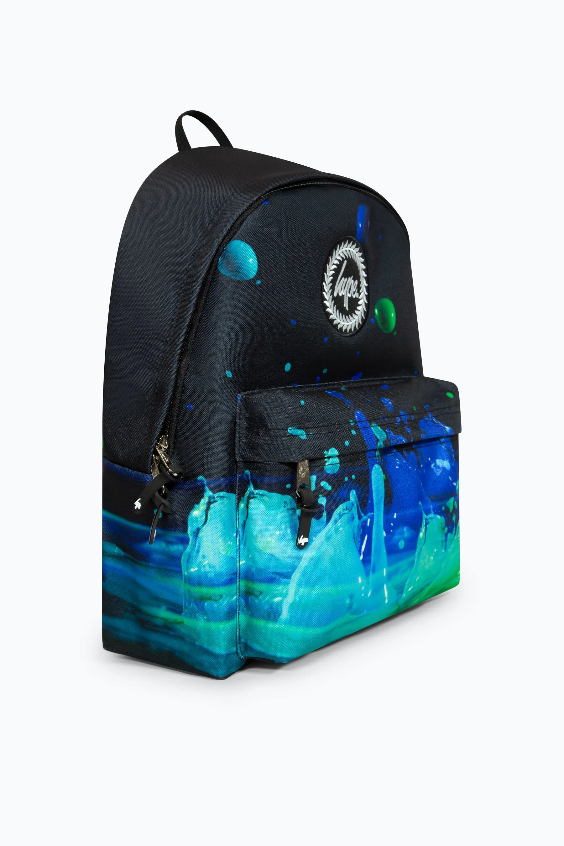 Hype Boys 3D Droplets Iconic Black Backpack