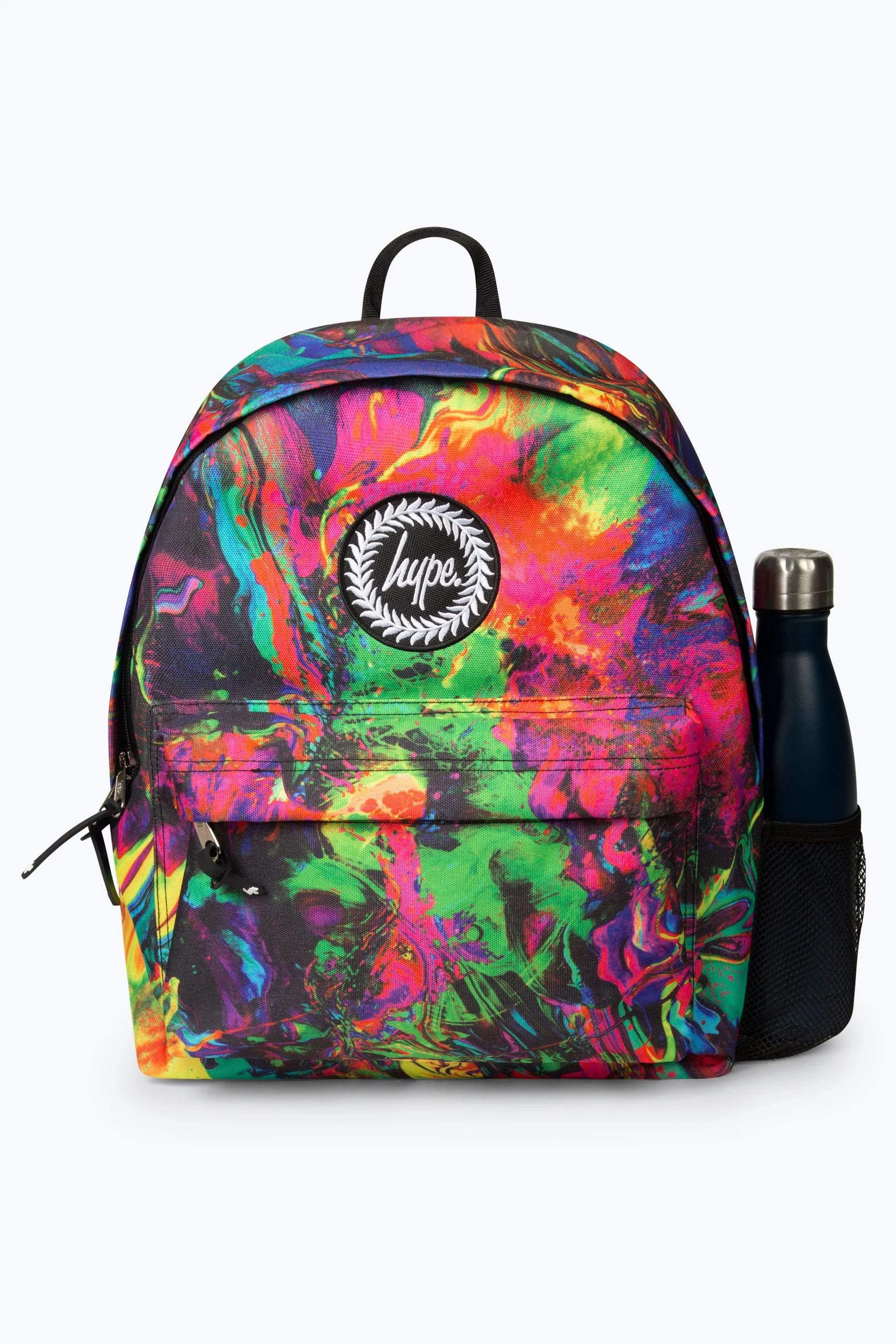 Hype Kids Multi Abstract Paint Backpack