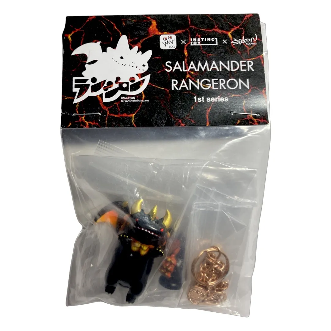 Instinctoy x Shoko Nakazawa x T9G Salamander Rangeron Sofubi Pendant 1st Series Designer Toy Figure