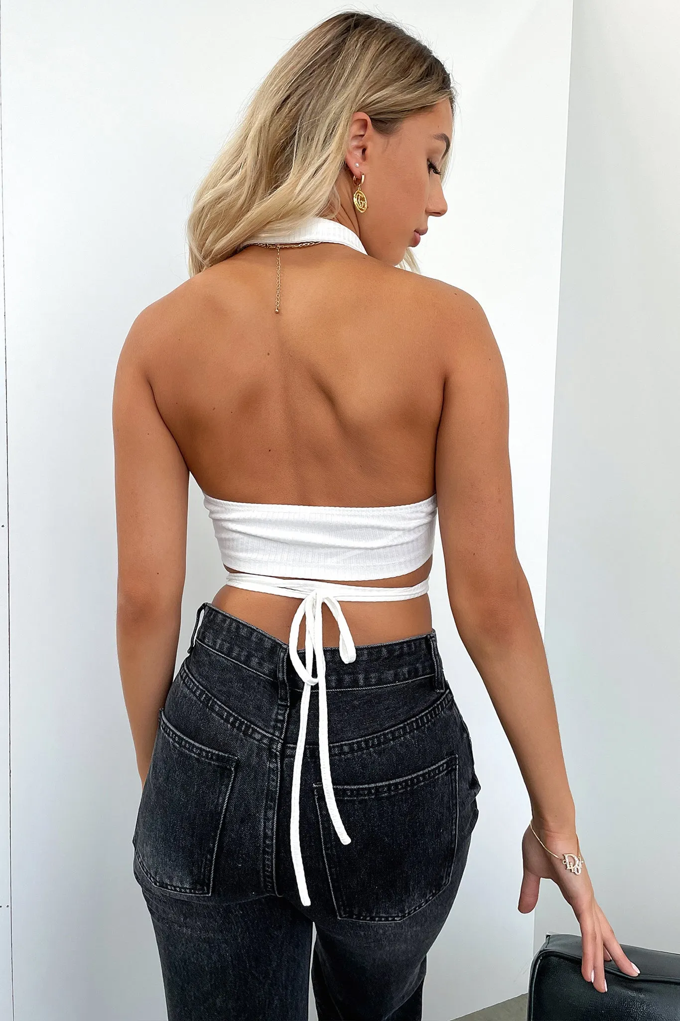 Inx Crop - White