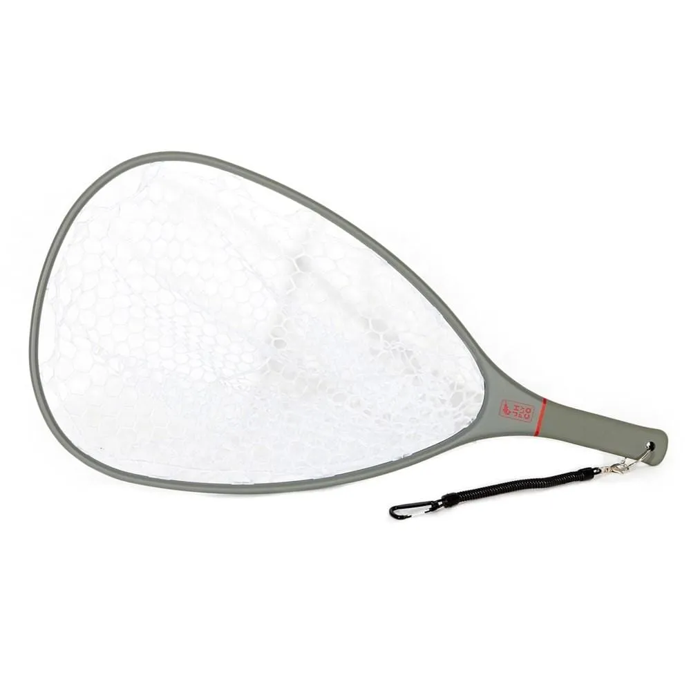 JHFLYCO Carbon Fiber Landing Net With Bungee Cord and Magnetic Clasp by Jackson Hole Fly Company