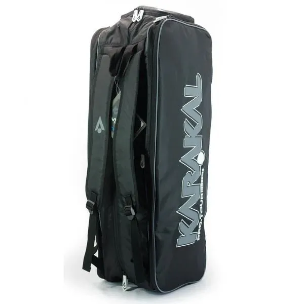 Karakal Pro Tour 2.1 Elite 12 Racket Bag Wet & Dry Compartment Side Pockets White