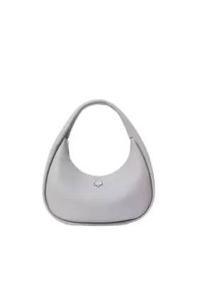 Kate Spade Kayla Large Crescent Shoulder Bag In Mountain Grey KK054