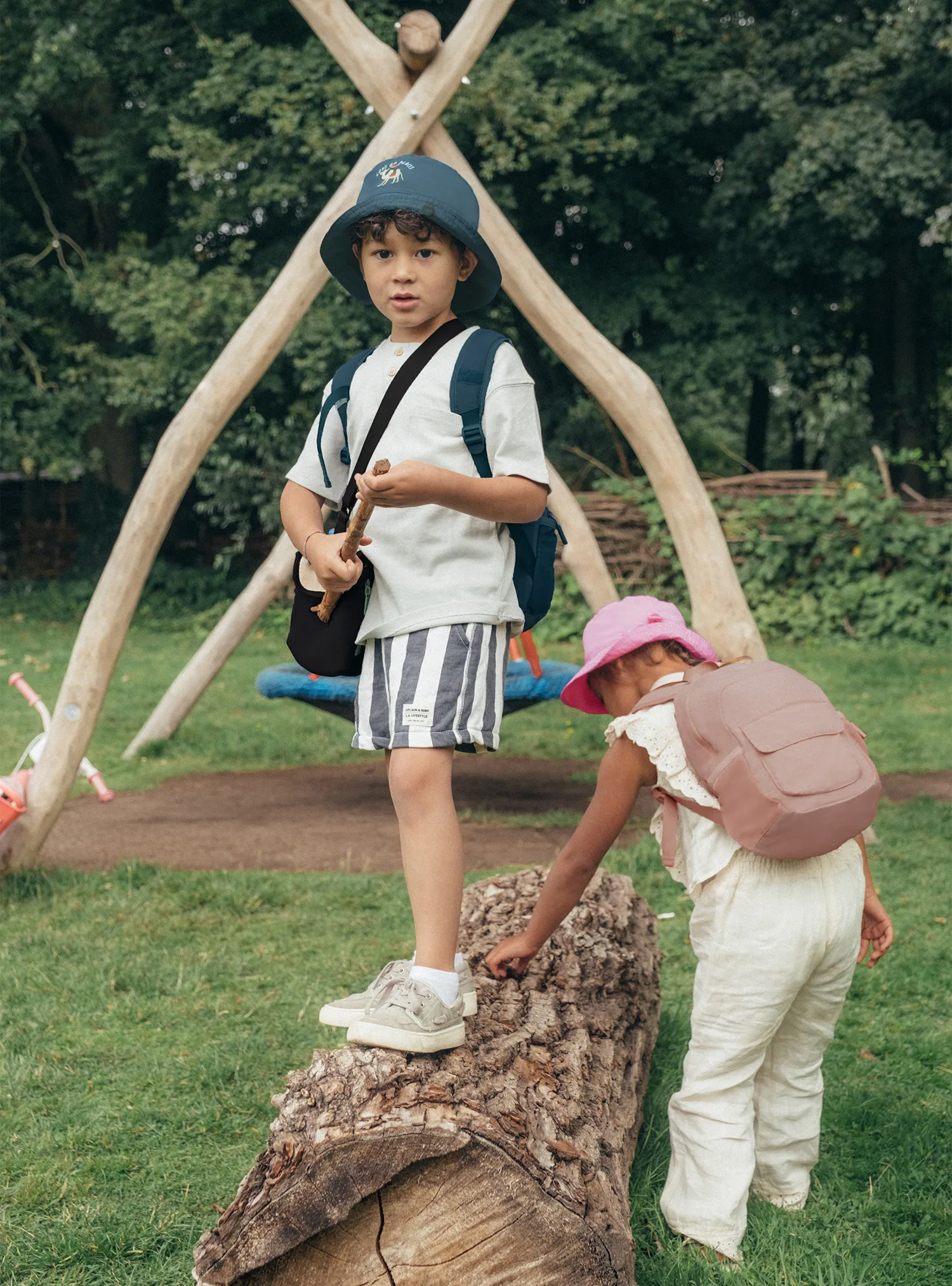 Kids Backpack (Peony)