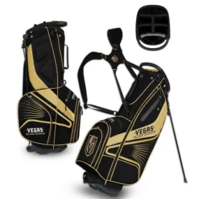 Las Vegas Golden Knights WinCraft "Grid Iron III" 6-Way Stand Golf Bag