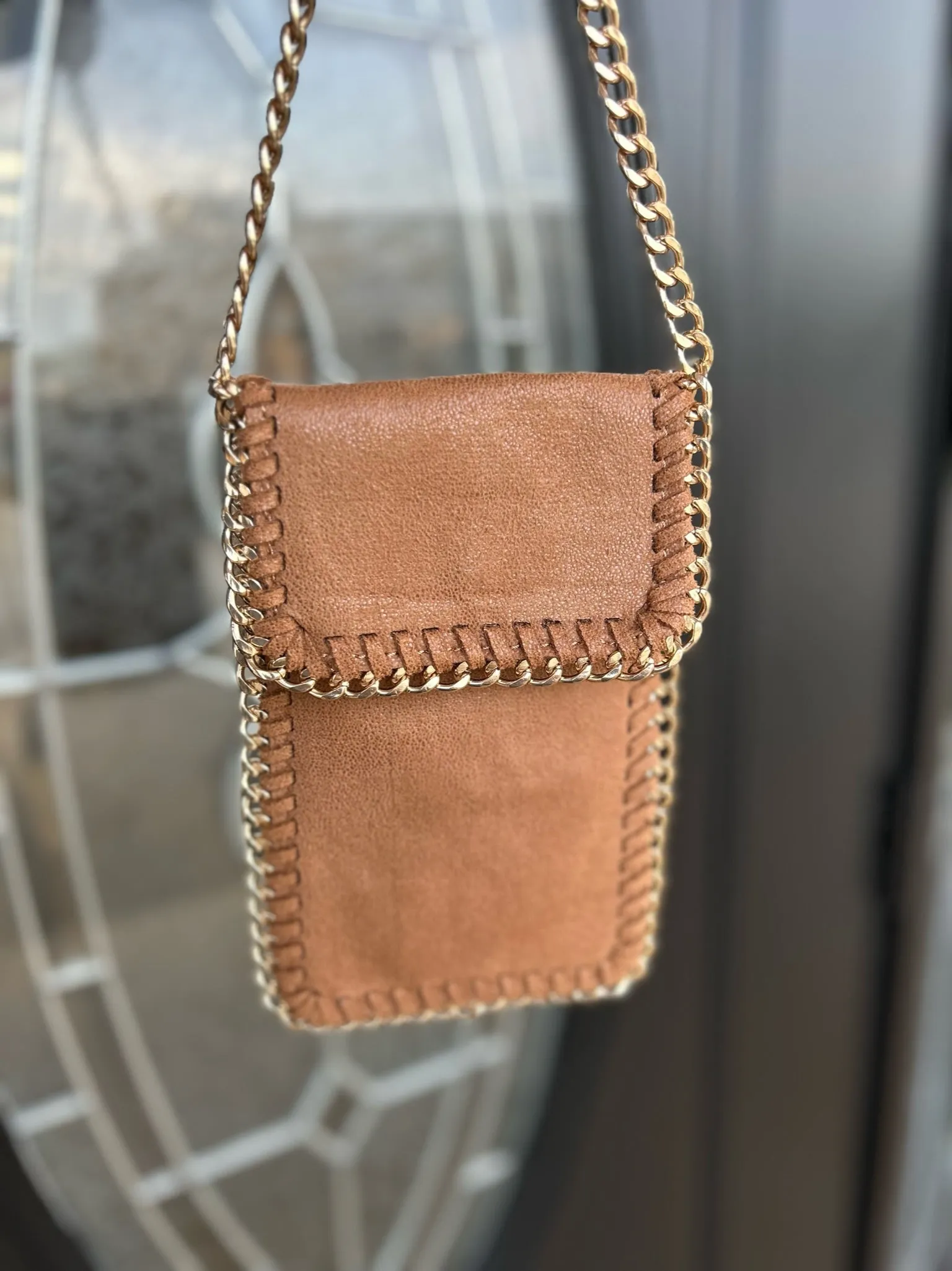 Leather Pouch Bag