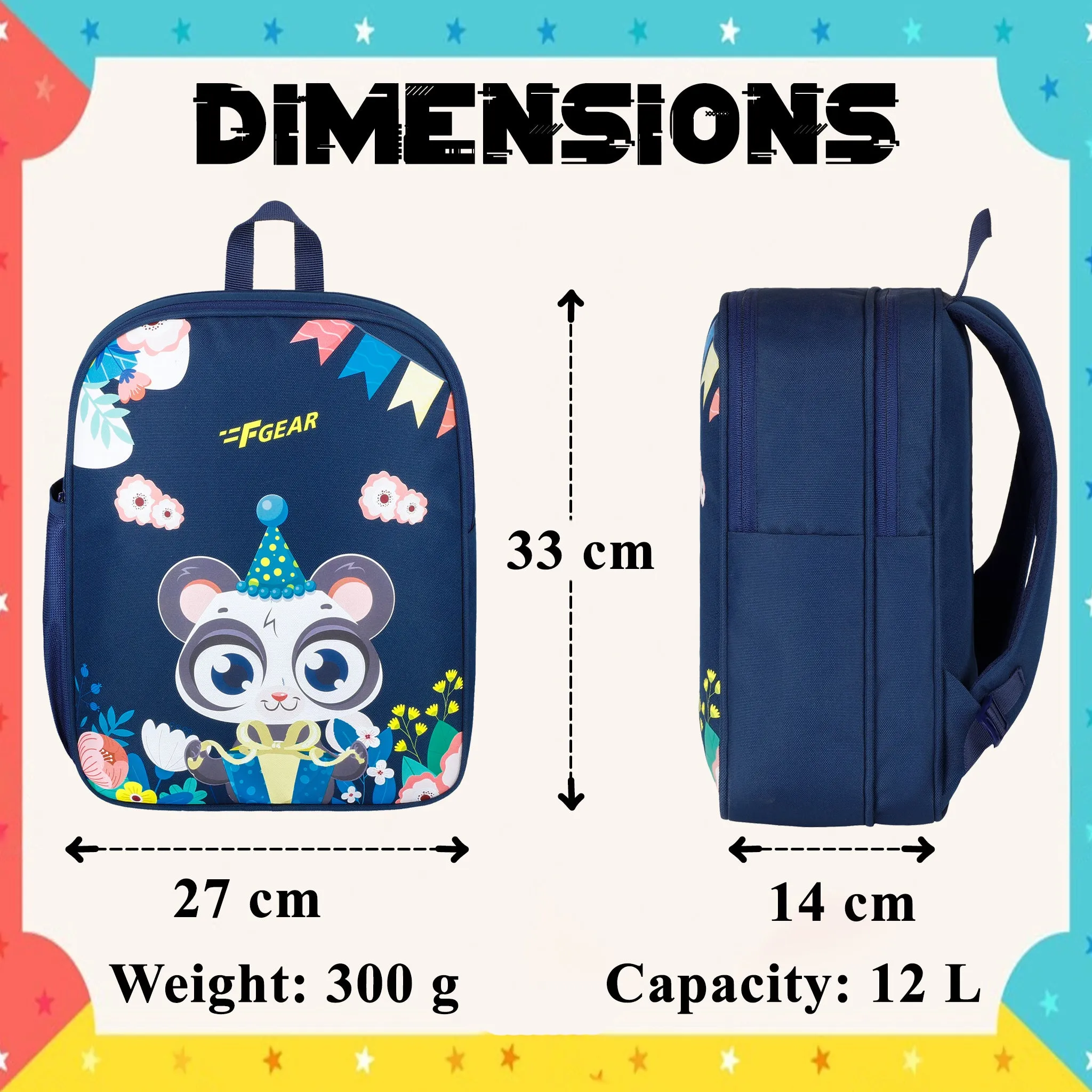 Loris 12L Navy Blue Kids Backpack