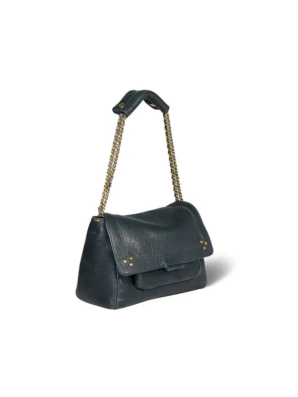 Lulu Medium Bag in Bubble Petrol