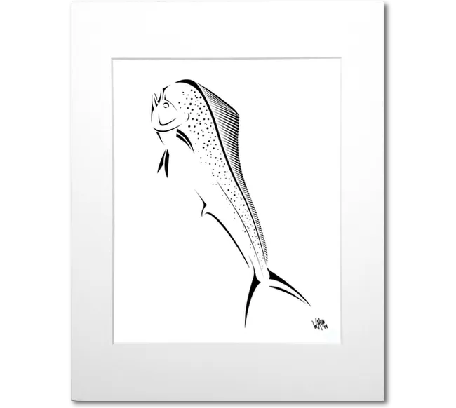 Mahi-Mahi Art Print