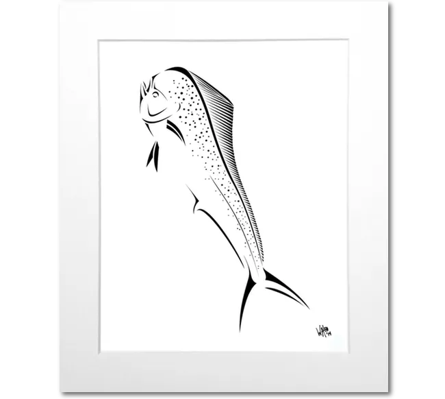 Mahi-Mahi Art Print