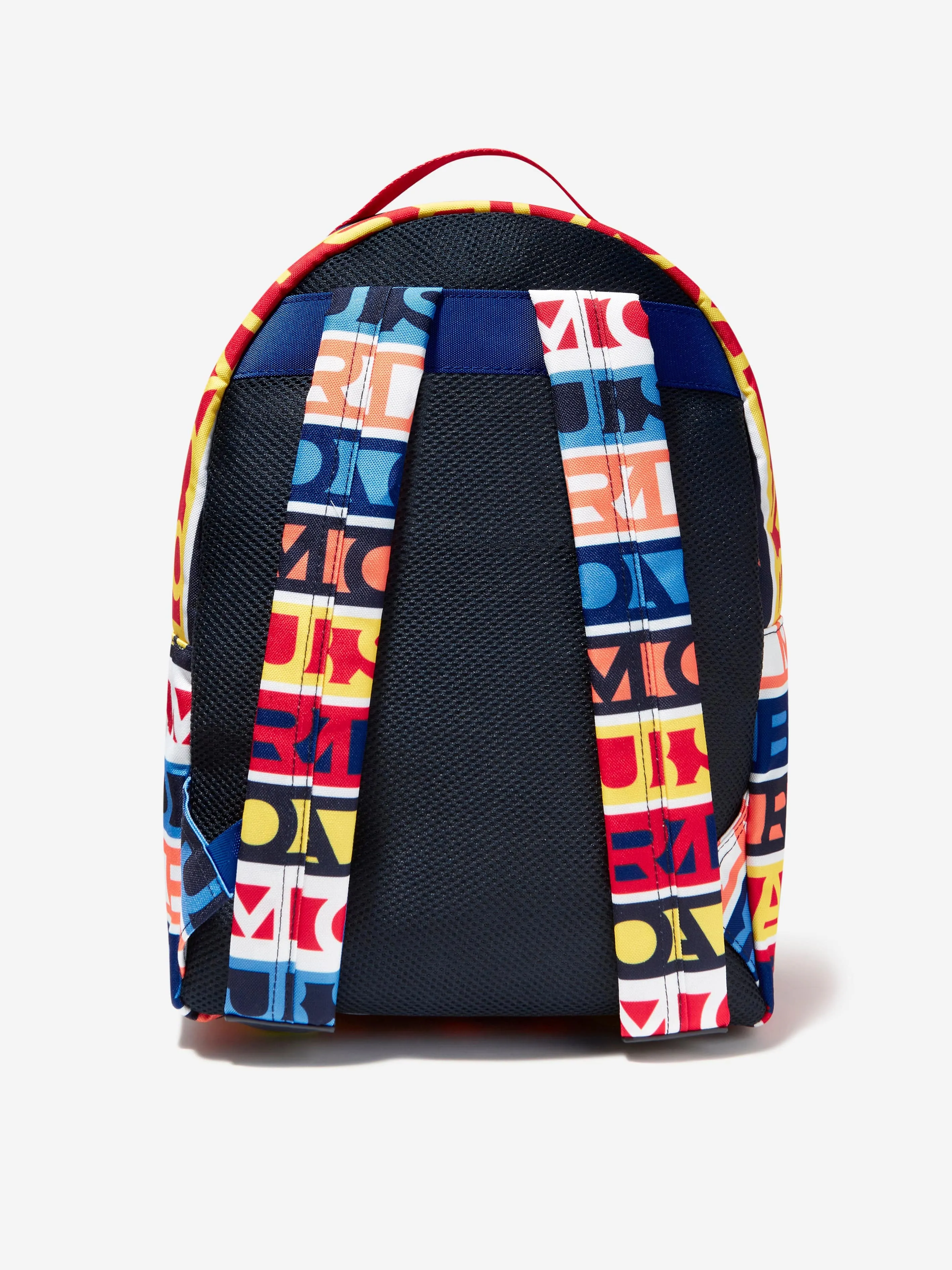 MARC JACOBS Kids Logo Print Backpack in Blue