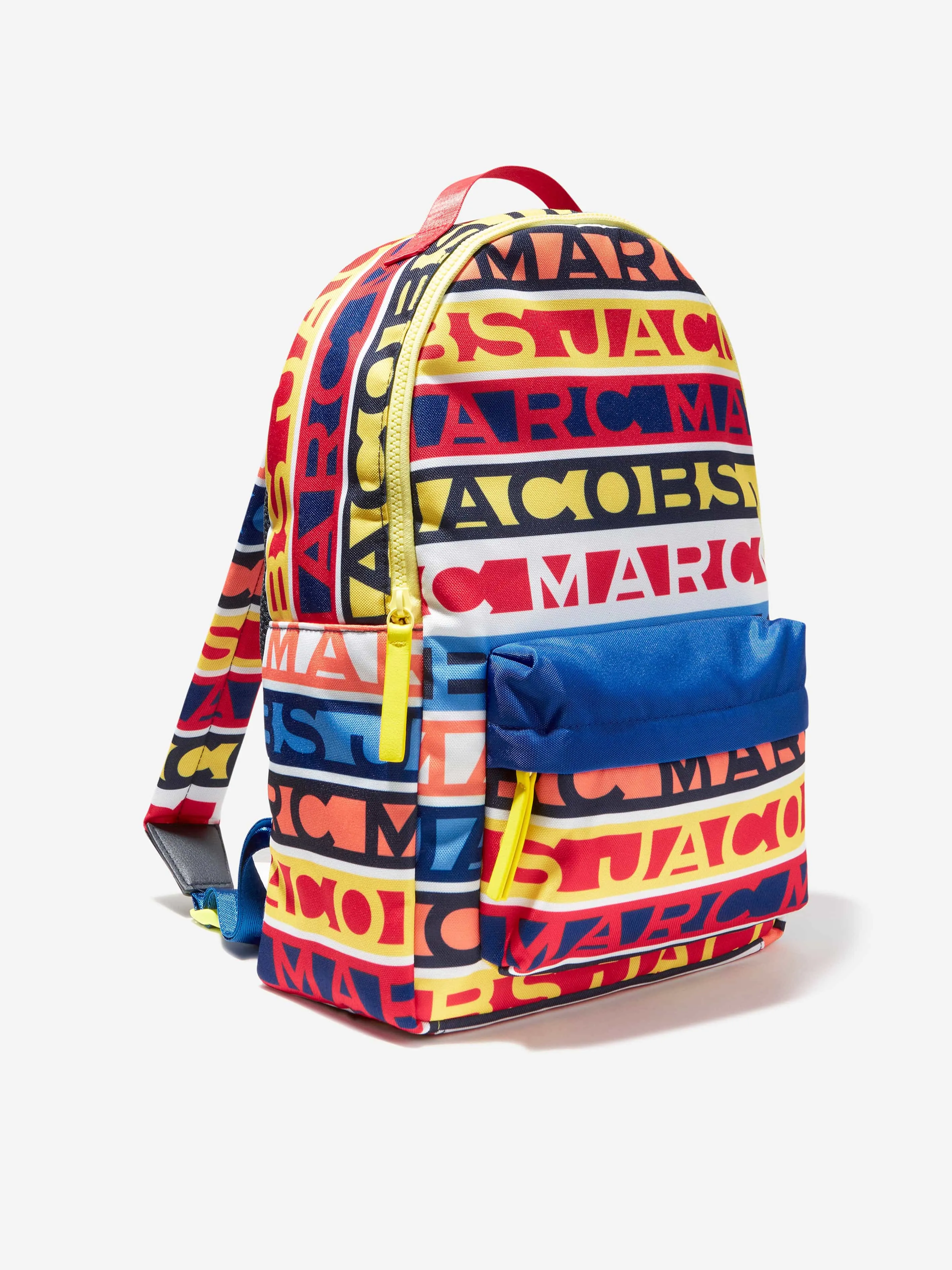 MARC JACOBS Kids Logo Print Backpack in Blue