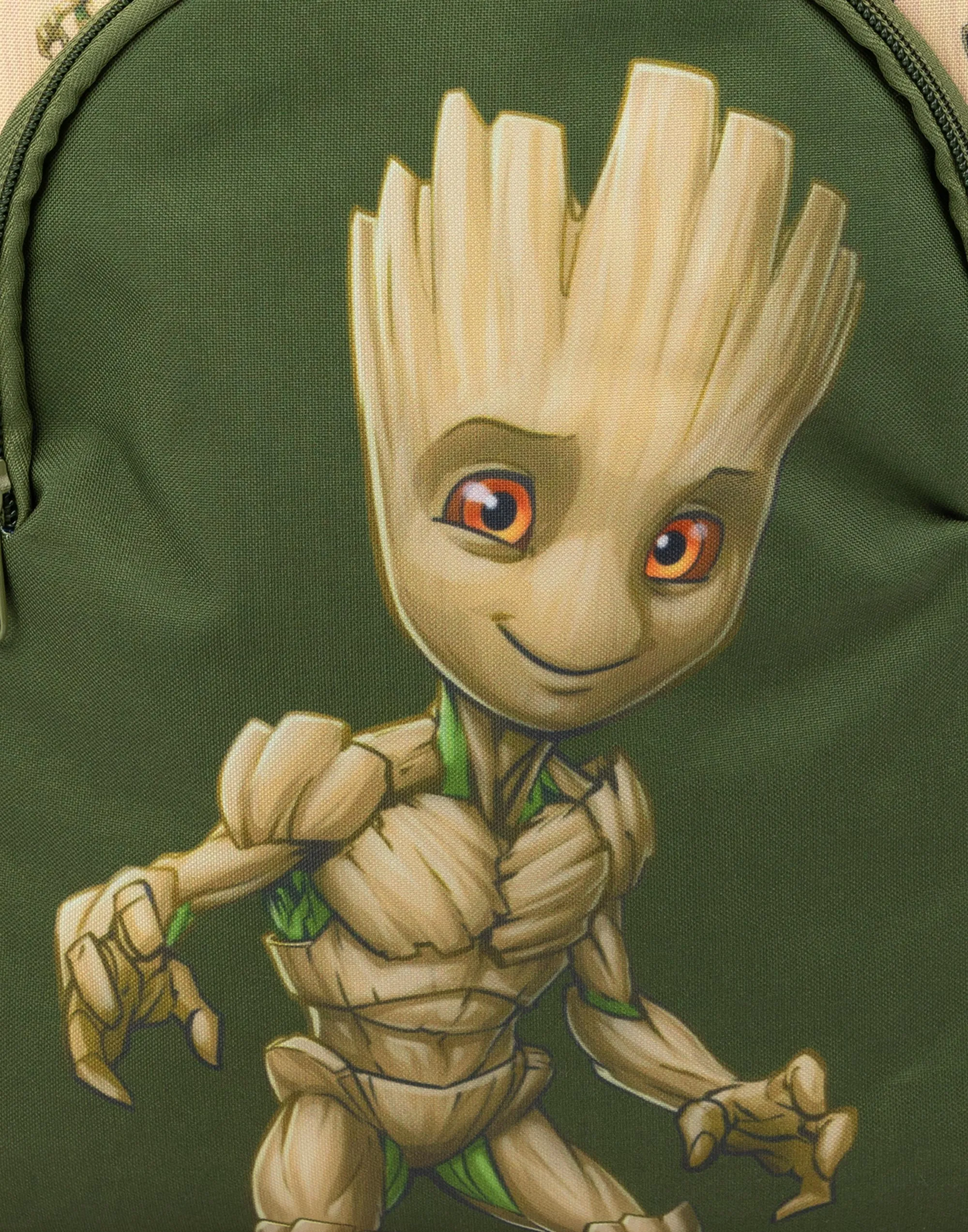 Marvel Groot Guardian of The Galaxy Unisex Kids Green Backpack