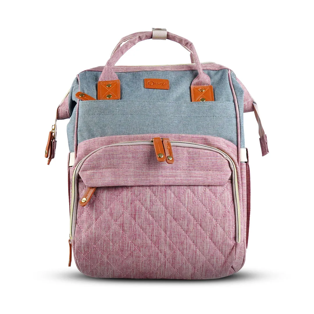 Maternity Bag by Ornavo - Pink & Gray