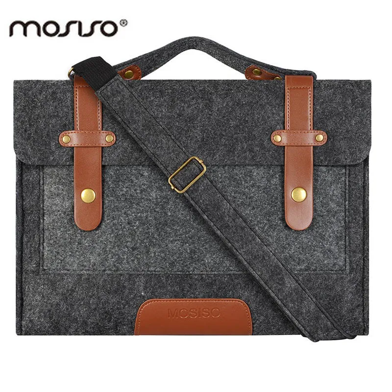 Men Fashion 13.3 15.6 inch Felt Bag