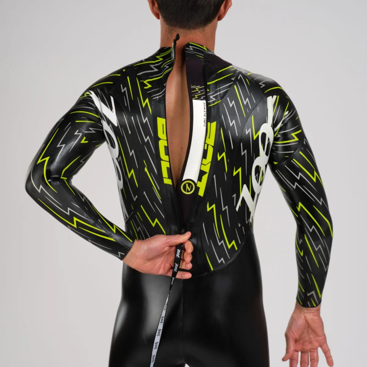 Men's Bolt 2.0 Wetsuit - Neon Green/Silver