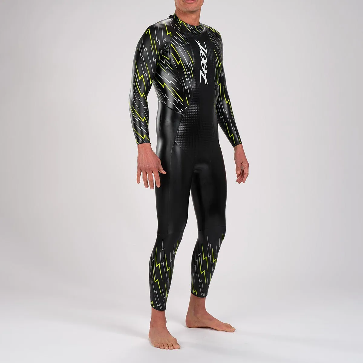 Men's Bolt 2.0 Wetsuit - Neon Green/Silver