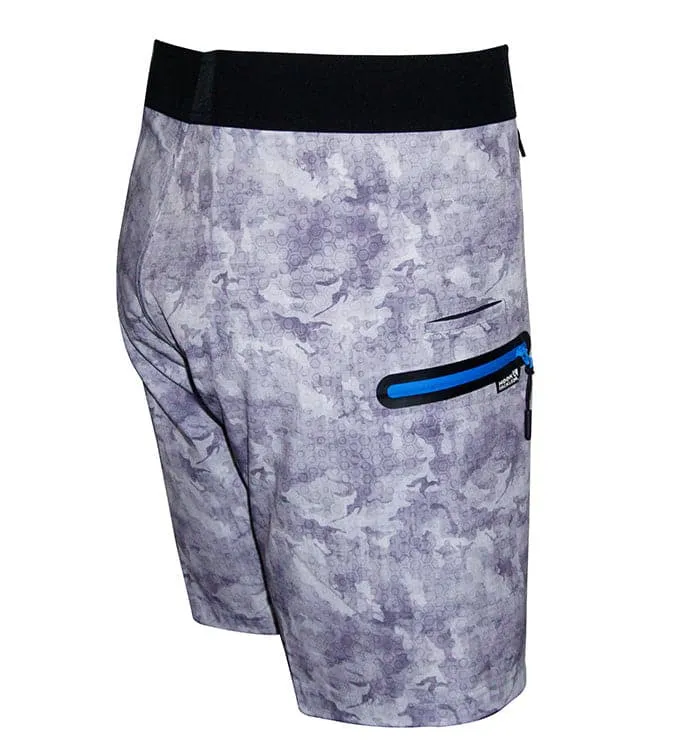 Men's Camo Hex Stretch Fishing Boardshort