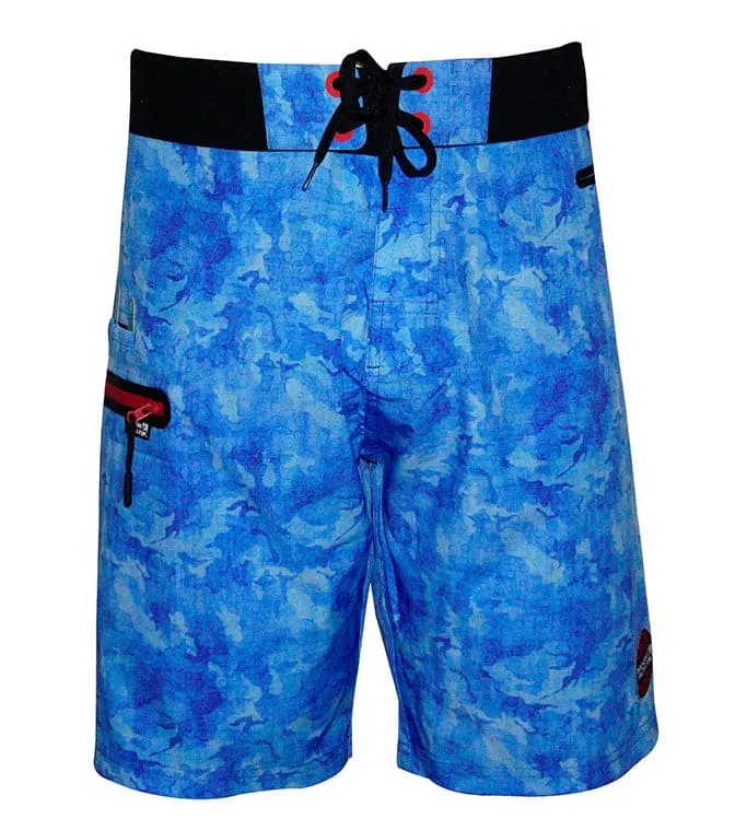 Men's Camo Hex Stretch Fishing Boardshort