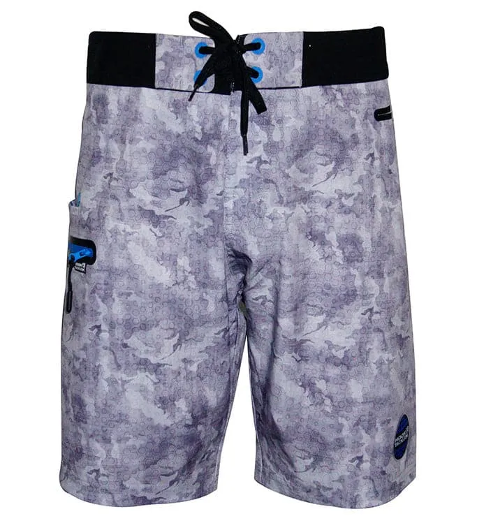 Men's Camo Hex Stretch Fishing Boardshort