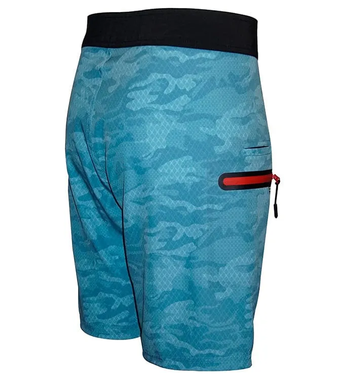 Men's Geo Camo Stretch Fishing Boardshort