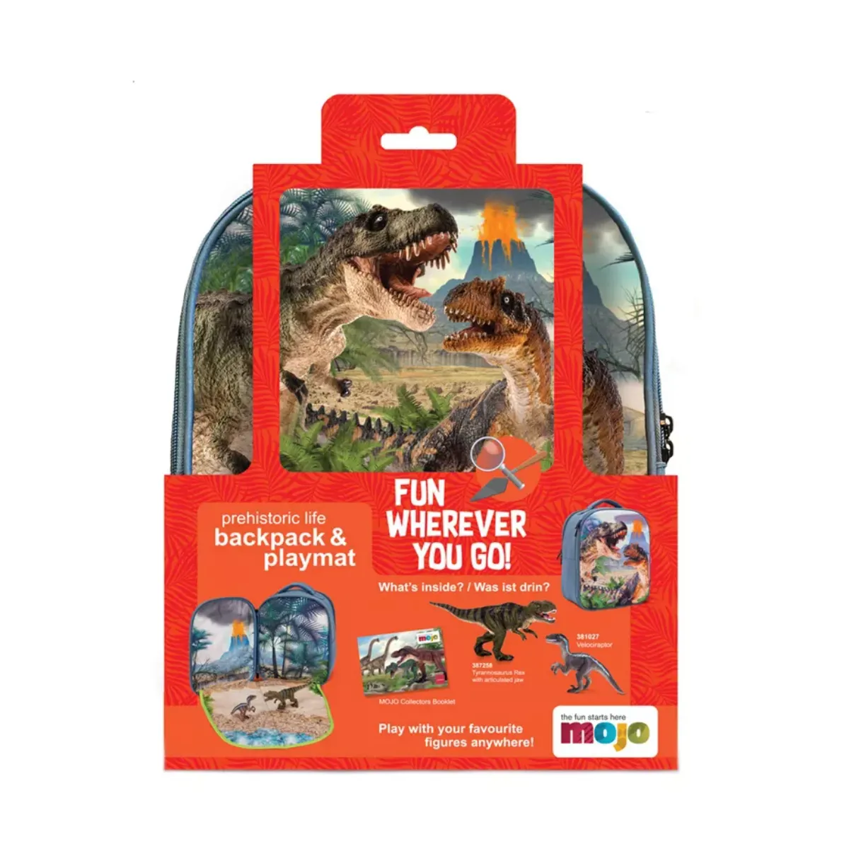 Mojo Dinosaur 3D Kids' 12'' Backpack