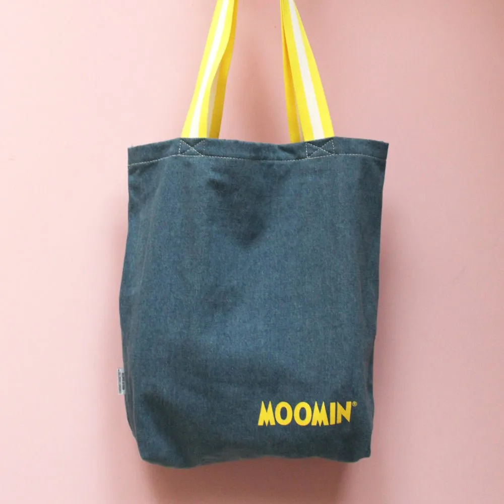 Moomin "Aren't Men Terrible" Denim Tote