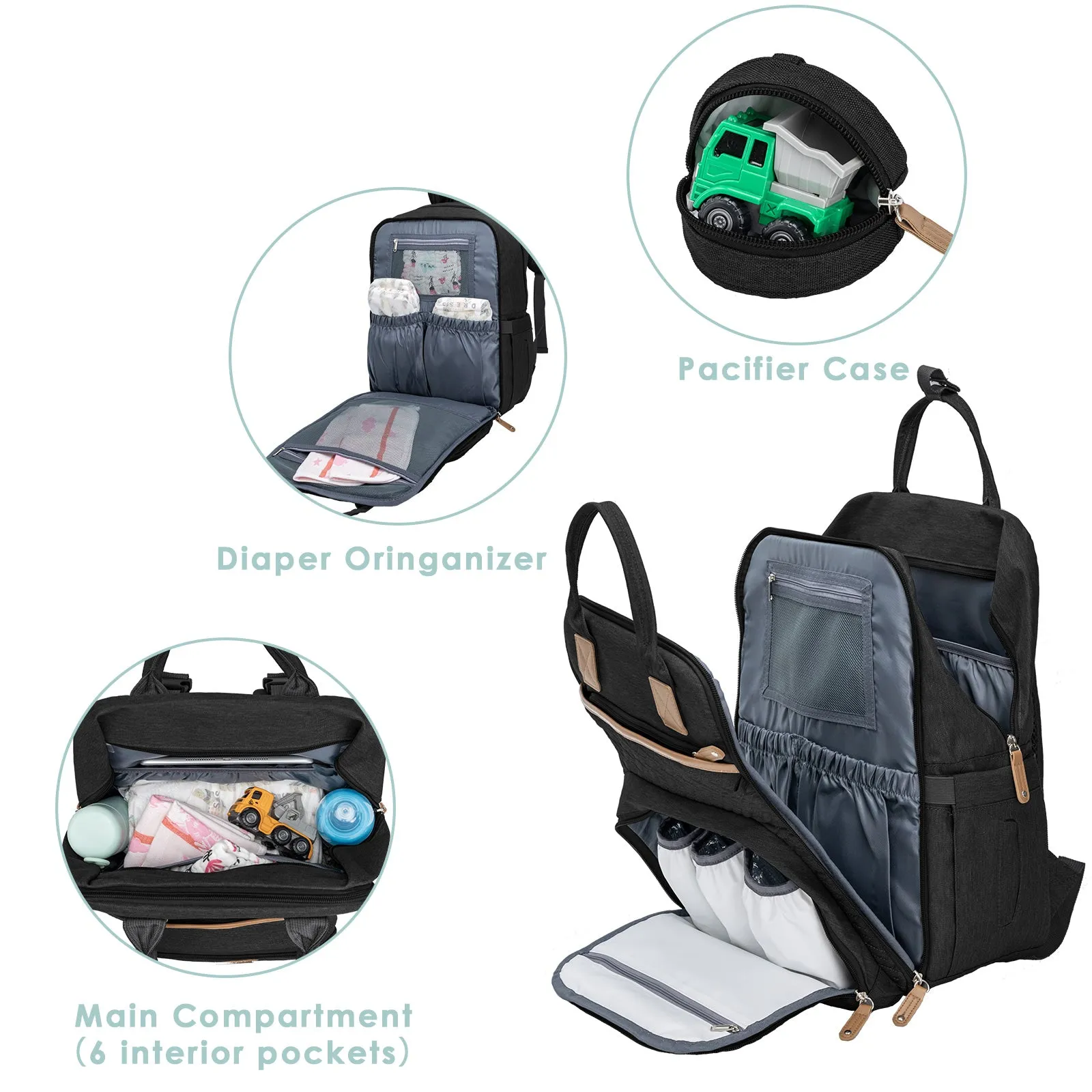 Multifunction Mommy Backpack Baby Diaper BagsMMB-3