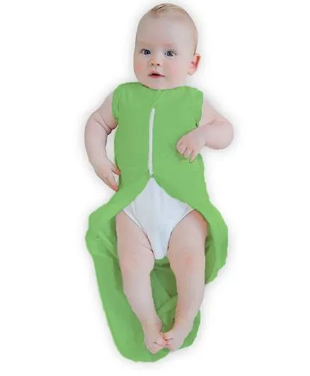 My Stork Story Swaddle Cum Sleep Bag - Green