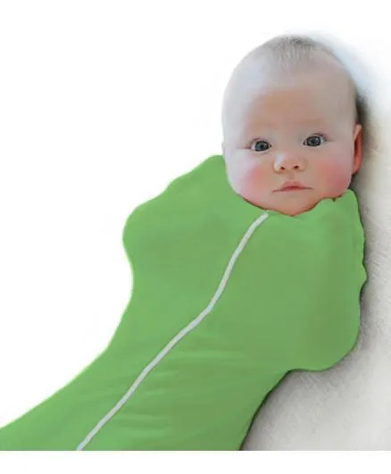 My Stork Story Swaddle Cum Sleep Bag - Green