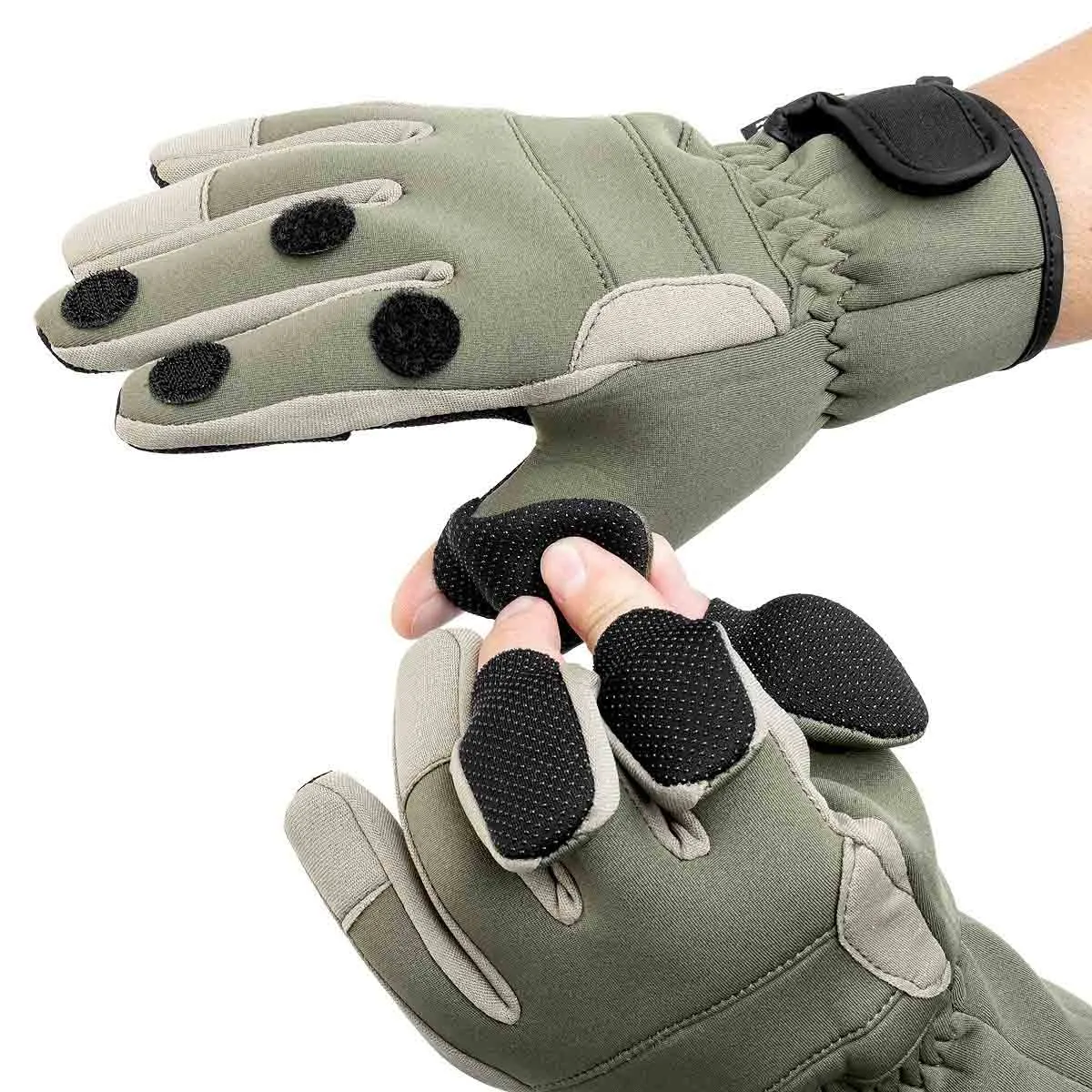 Neoprene Ice Fishing Waterproof Gloves - Slit Finger