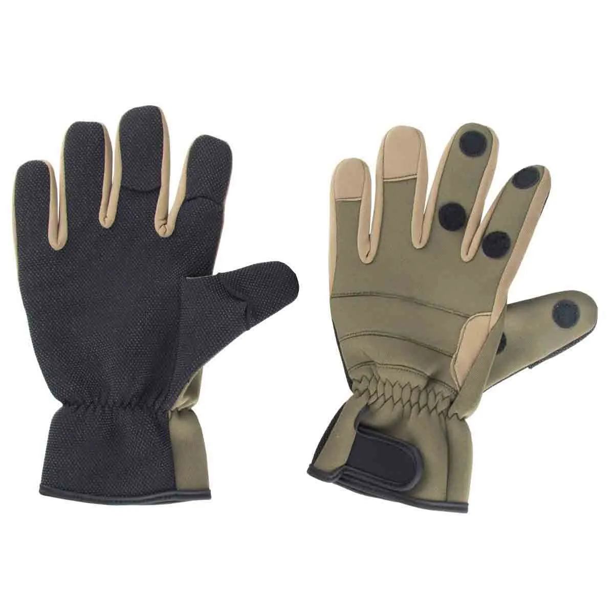 Neoprene Ice Fishing Waterproof Gloves - Slit Finger