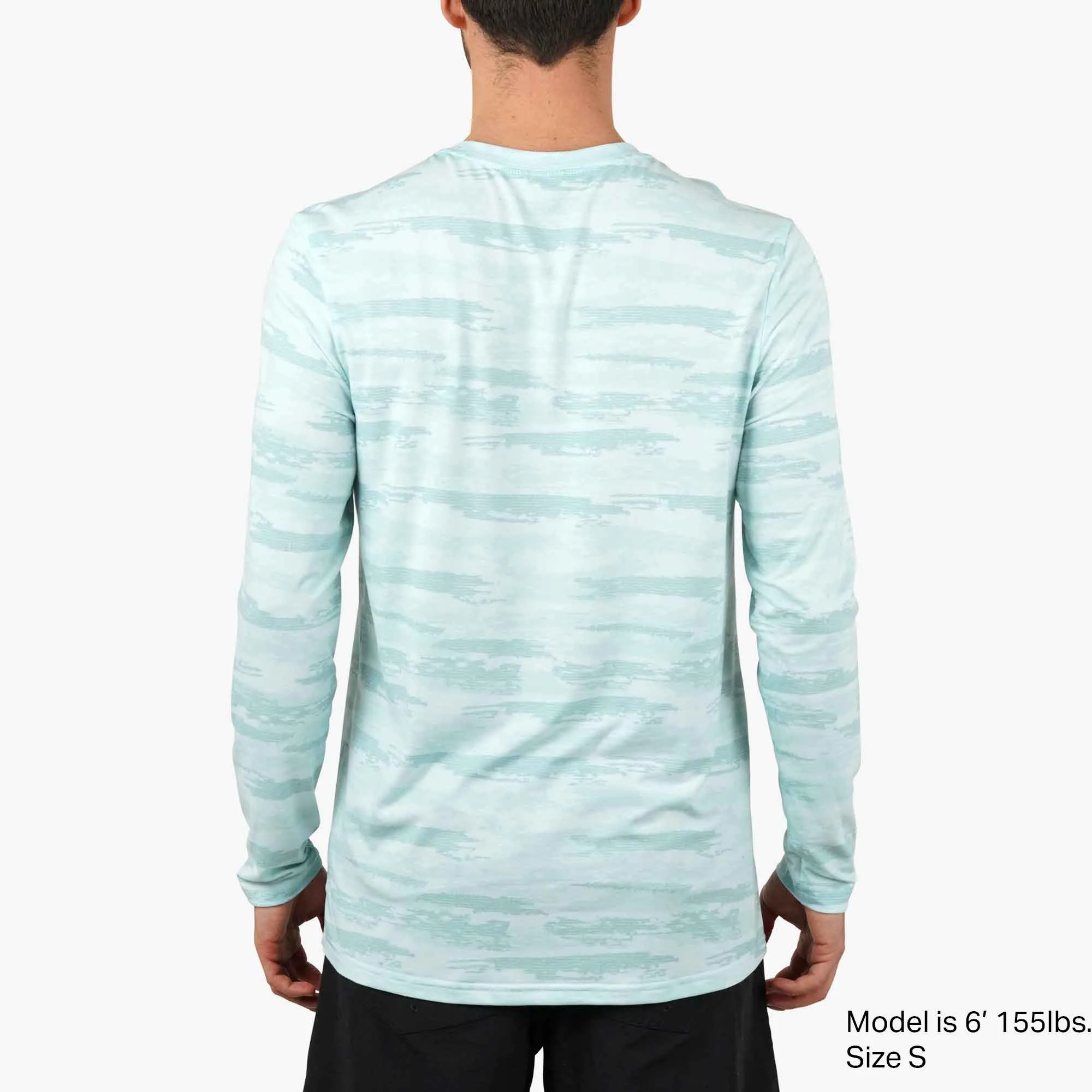 Ocean Bound Printed LS Performance Shirt